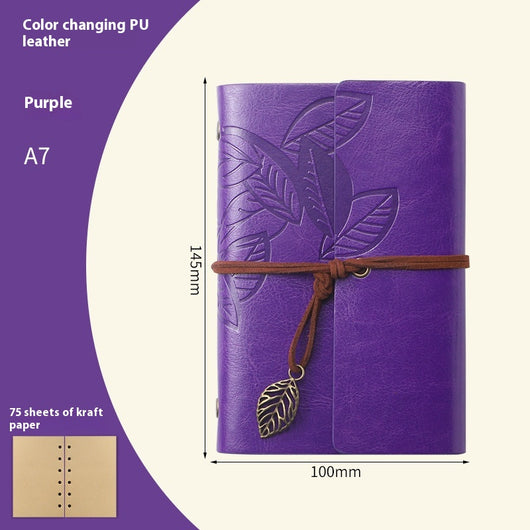 Cuaderno de Viaje Hojas Sueltas Vintage - Diario Creativo Zhiqiu - Image 16