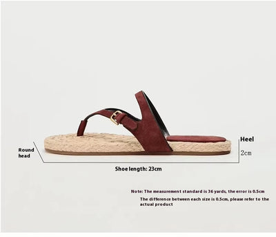 Sandalias Tejidas para Mujer - Chanclas Cómodas de Verano para Playa y Exterior - Image 6