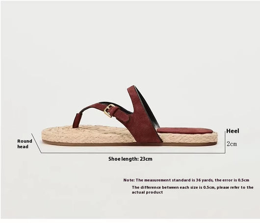 Sandalias Tejidas para Mujer - Chanclas Cómodas de Verano para Playa y Exterior - Image 6