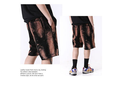 Pantalones cortos casuales para hombre con bordados - Image 10