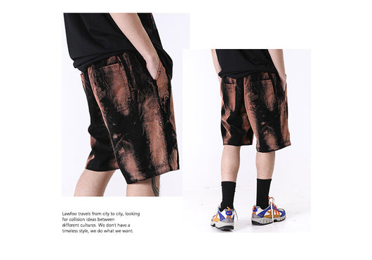 Pantalones cortos casuales para hombre con bordados - Image 10