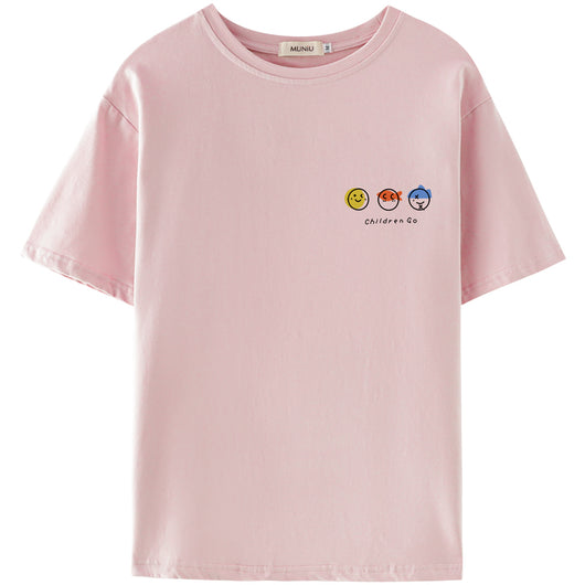Playera Casual de Algodón con Estampado para Mujer - Verano - Image 15