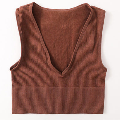 Top Crop Elegante Descubierto para Mujer - Image 26