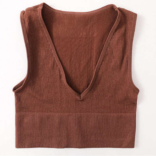 Top Crop Elegante Descubierto para Mujer - Image 26