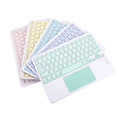 Teclado Bluetooth con Touchpad para Móvil y Tablet - Recargable Inalámbrico - Image 4