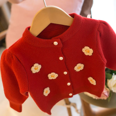 Cardigan Infantil Floral para Niñas - Image 17