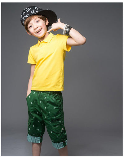 Polo Infantil de Algodón Puro con Cuello Clásico - Image 14