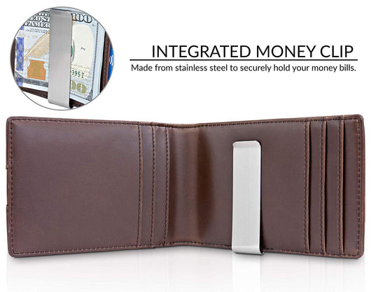 Cartera RFID para Hombre en Cuero Genuino - Protección Contra Robo de Datos - Image 12