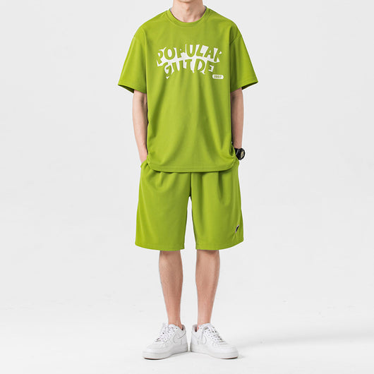 Conjunto Deportivo Verano: Playera Manga Corta y Shorts Cómodos - Image 9