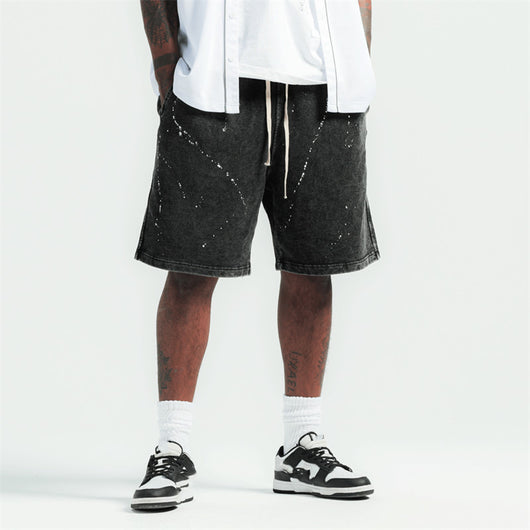 Shorts Rectos con Cintura Elástica y Cordón Ajustable para Hombre - Image 14