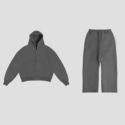 Conjunto Deportivo Retro: Sudadera y Pantalón de Algodón - Image 7