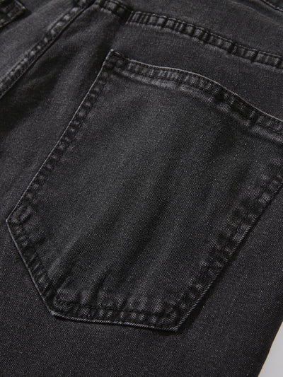 Jeans Skinny Elásticos de Corte Moderno para Hombre - Image 8