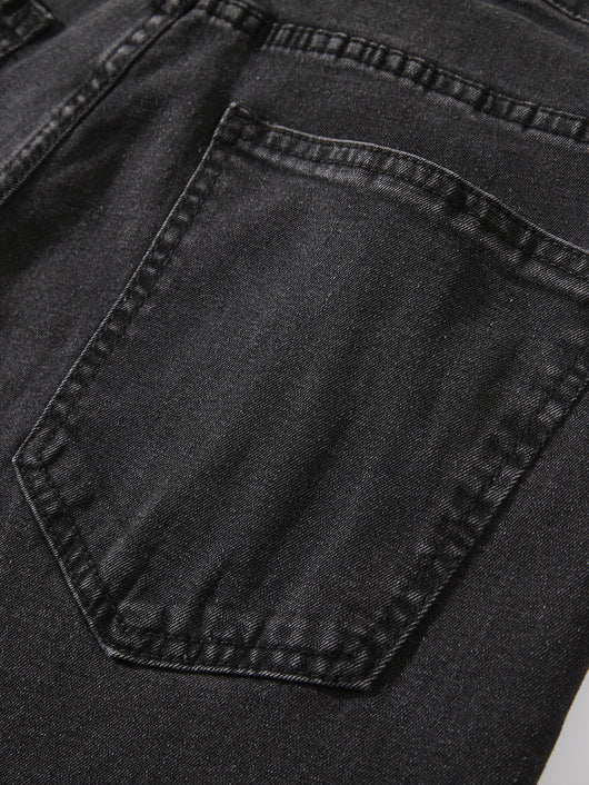 Jeans Skinny Elásticos de Corte Moderno para Hombre - Image 8