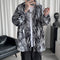 Camisa Hombre Estampado Leopardo Corte Relajado