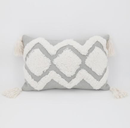 Cojín Decorativo Tufted Canvas con Relleno Acolchado - Image 5