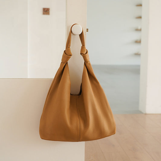 Bolso de Cuero para Mujer Estilo Axilar Multiusos