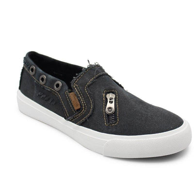 Pantalón Denim Canvas con Cierre de una Pierna para Mujer - Image 6