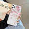 Funda Floral Transparente Creativa para Celular