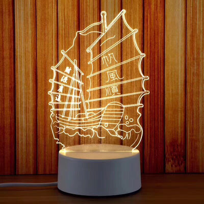 Lámpara LED Creativa para Mesita de Noche con Control Táctil - Image 20