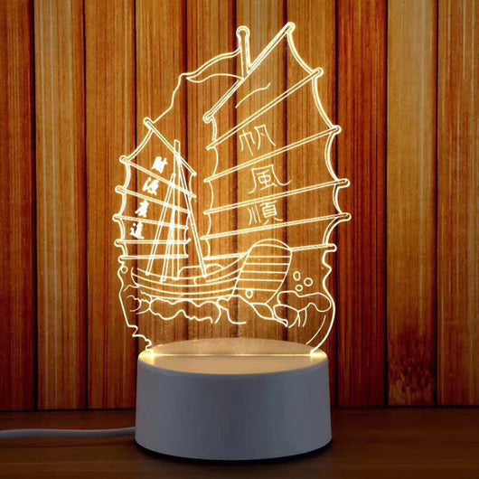 Lámpara LED Creativa para Mesita de Noche con Control Táctil - Image 20