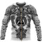 Sudadera 3D Viking Odín Streetwear Hipster Unisex