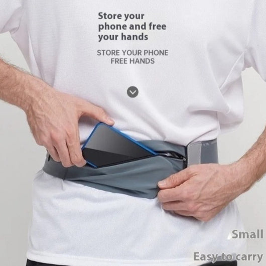 Bolsa de Cintura para Correr con Soporte para Celular Multifuncional