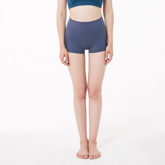 Shorts Deportivos Mujer Cintura Alta Control Abdominal Nylon Suave - Image 12