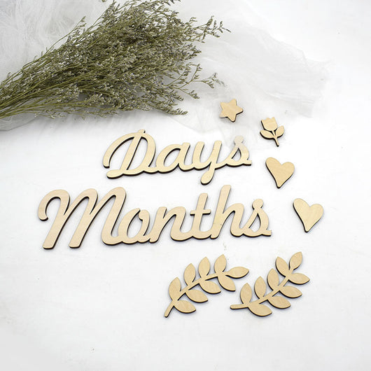 Calendario Mensual de Madera para Bebés y Niños Pequeños - Image 17