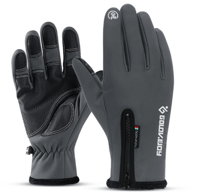 Guantes Moto Invierno Forrados Térmicos Impermeables Pantalla Táctil Agarre Antideslizante - Image 5