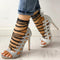 Sandalias Talla Grande con Punta Aguda para Mujer