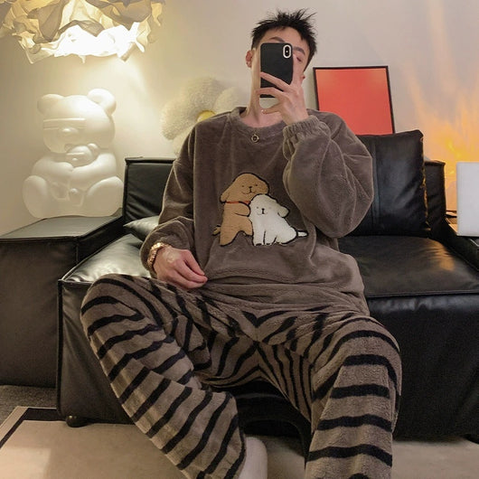 Pijama Térmico de Franela para Hombre - Conjunto Invierno Cálido y Confortable - Image 14