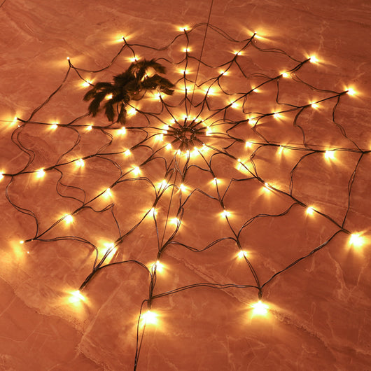 Luz de Telaraña LED Halloween con Control Remoto - 8 Modos de Iluminación - Image 4