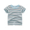 Playera Infantil de Rayas para Verano - Manga Corta