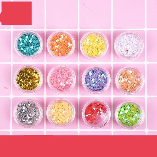 Set de Purpurina DIY 12 Colores Brillantes - Image 14