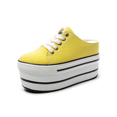 Zapatillas Canvas Casuales con Plataforma Interna para Mujer - Image 6