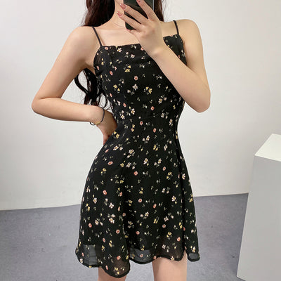 Camisola de Gasa Floral Elegante