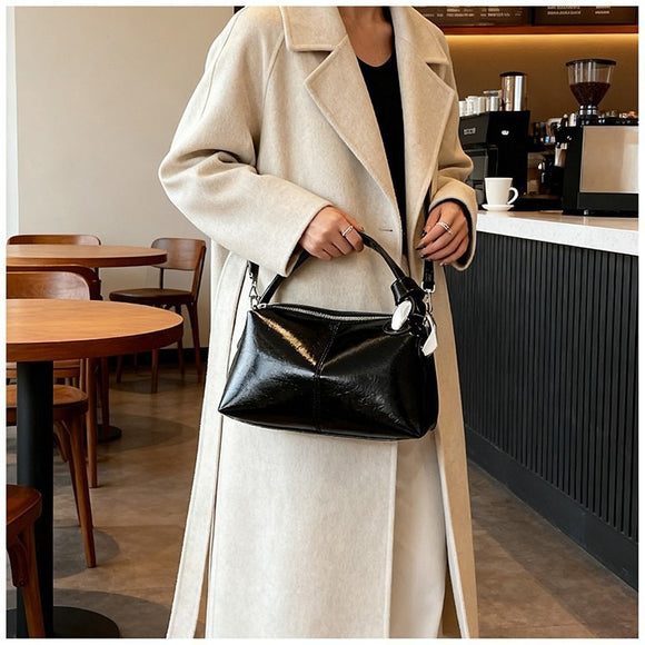 Bolsa Tote Retro Ligera con Asa de Hombro