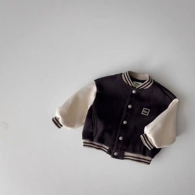 Chaqueta de Béisbol Infantil con Costuras Decorativas - Image 15
