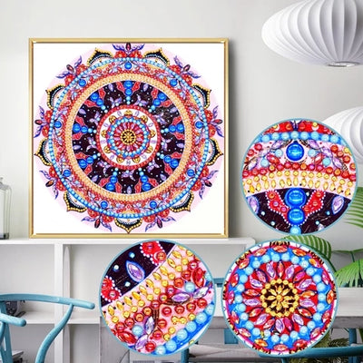 Pintura de Diamantes Mandala Forma Especial DIY - Image 6