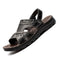 Zapatos de Cuero para Playa - Suela Blanda Cómoda para Hombre