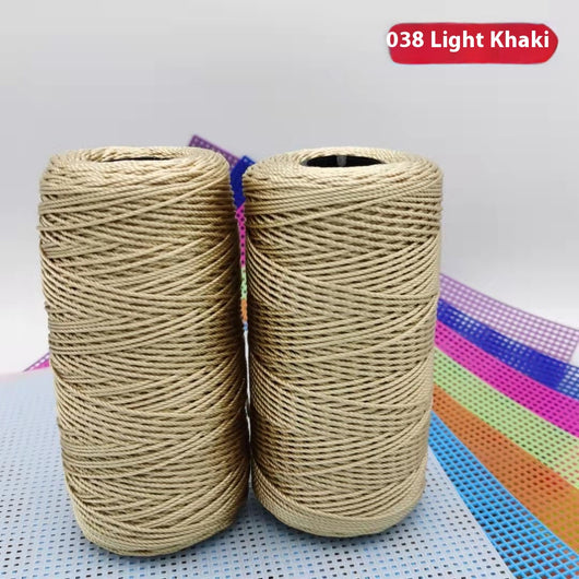 Gancho de Fibra Polipropileno 3 Hebras Ice Silk con Articulación Hueca para Proyectos DIY - Image 39