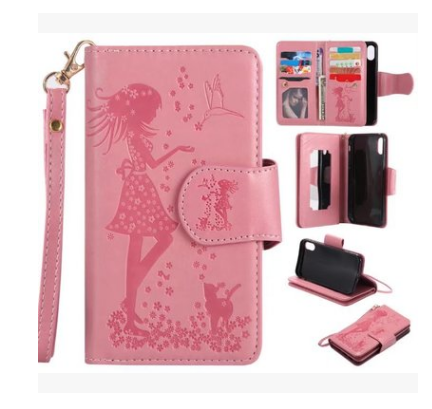 Funda Protectora de Cuero iPhone 7 y 6 Plus con Diseño Grabado y Compartimentos para Tarjetas - Image 6