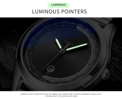 Reloj de Lujo para Hombre - Acero Inoxidable, Resistente al Agua y Luminoso - Image 9