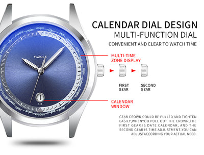 Reloj de Lujo para Hombre - Acero Inoxidable, Resistente al Agua y Luminoso - Image 11