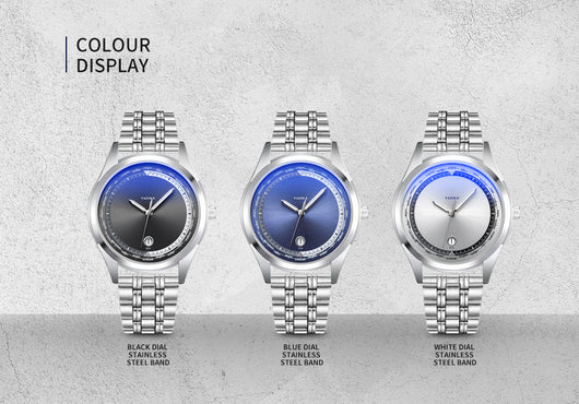 Reloj de Lujo para Hombre - Acero Inoxidable, Resistente al Agua y Luminoso - Image 13