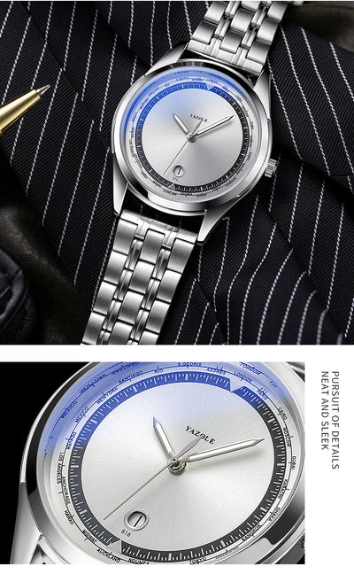 Reloj de Lujo para Hombre - Acero Inoxidable, Resistente al Agua y Luminoso - Image 16