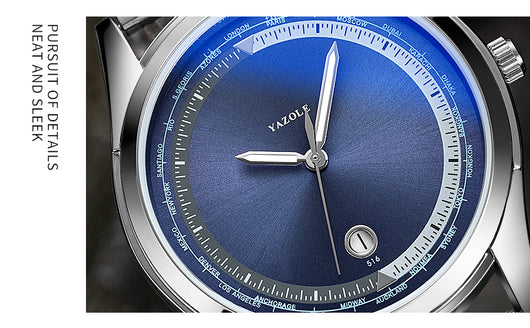 Reloj de Lujo para Hombre - Acero Inoxidable, Resistente al Agua y Luminoso - Image 18
