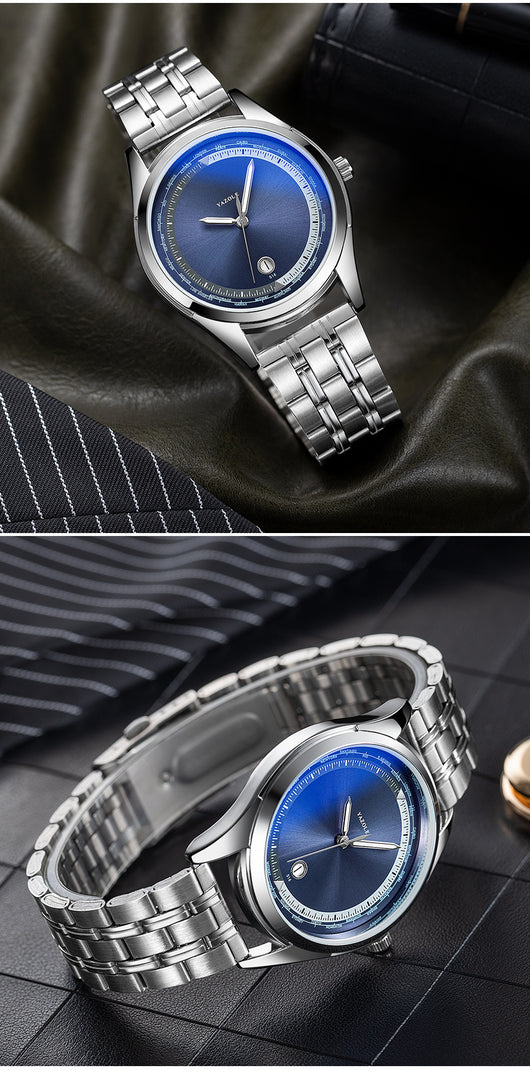 Reloj de Lujo para Hombre - Acero Inoxidable, Resistente al Agua y Luminoso - Image 19