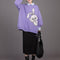 Suéter Jacquard con Estampado Cartoon para Mujer