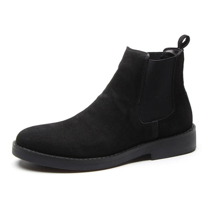 Botas Martin Cortas de Cuero Gamuza para Hombre - Estilo Británico - Image 15